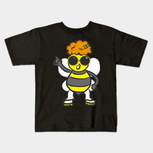 Bumblebee for fat Funny gift bee love for animals Kids T-Shirt